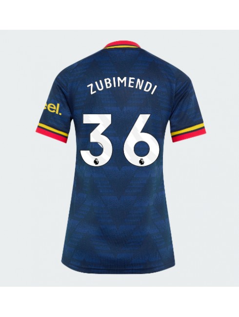 Zenske Futbalové oblečenie Arsenal Martin Zubimendi #36 2026-27 Krátky Rukáv - Preč Zenske Futbalové oblečenie Arsenal Martin Zubimendi #36 2026-27 Krátky Rukáv - Preč
